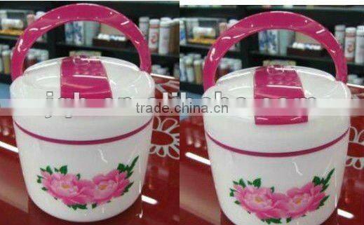 stainless steel double wall keep warm square lunch box