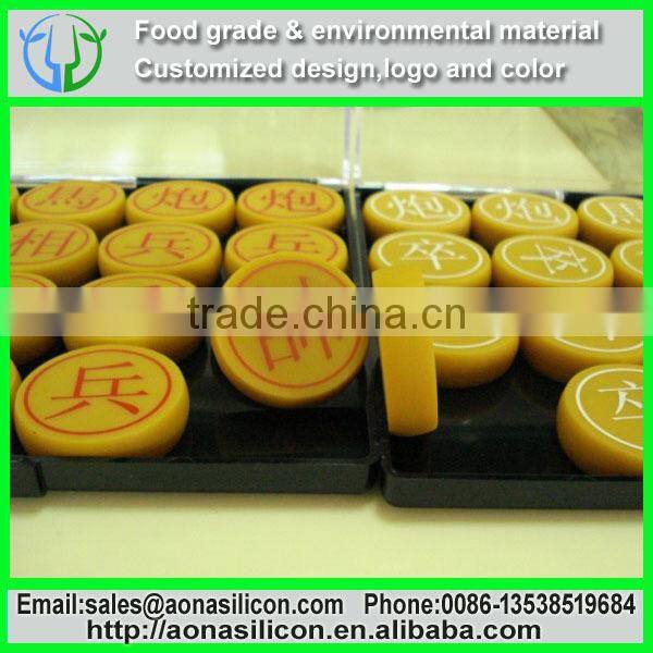 Unique design fashion silicone Chinese chess set