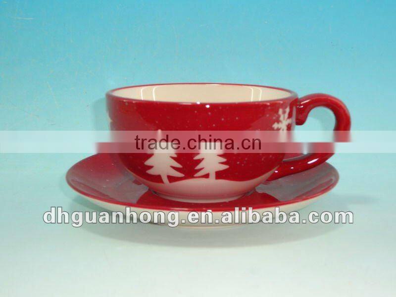 Santa ceramic teapot