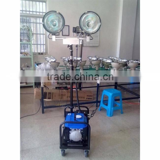 New condition battery powered led light tower,stadium light tower