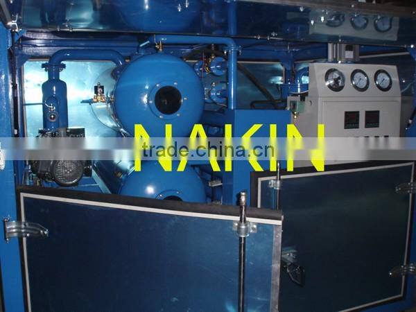 High Quality Nakin ZYD Double Stages Vacuum Transformer Oil Purifier