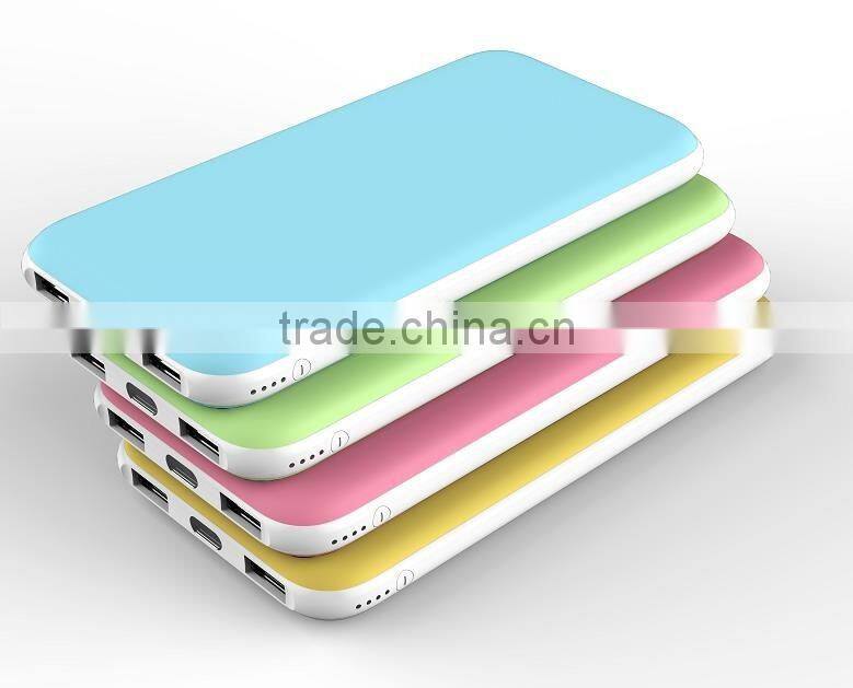 universal battery charger ultra thin card power bank portable powerbank 2500mah,credit card power bank