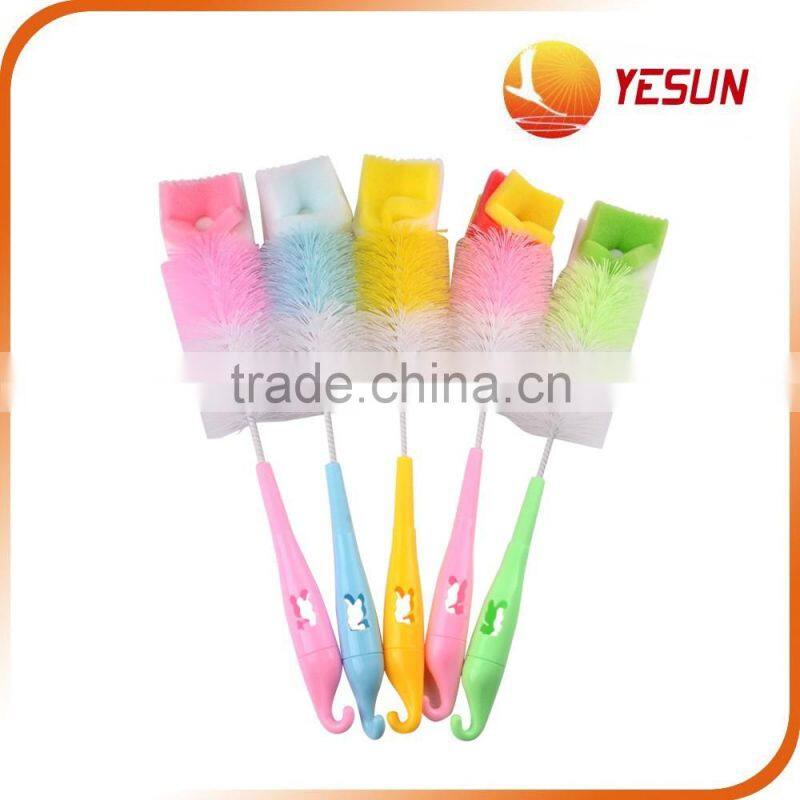 Cleaning Brush with Sponge , Bottle Cleaning Brush