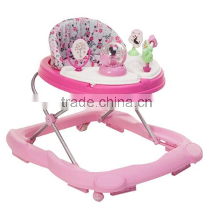China Factory Customized Baby Vehicle Set Toy Plastic Baby Walker with Music Play