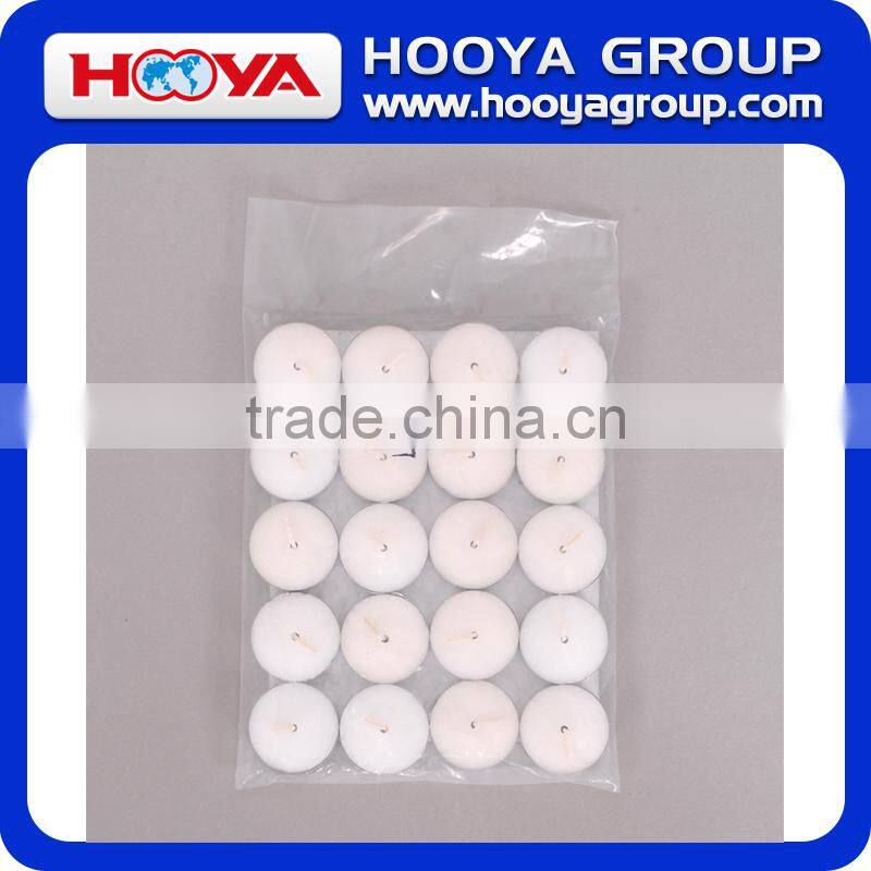 10G white round party candle with base