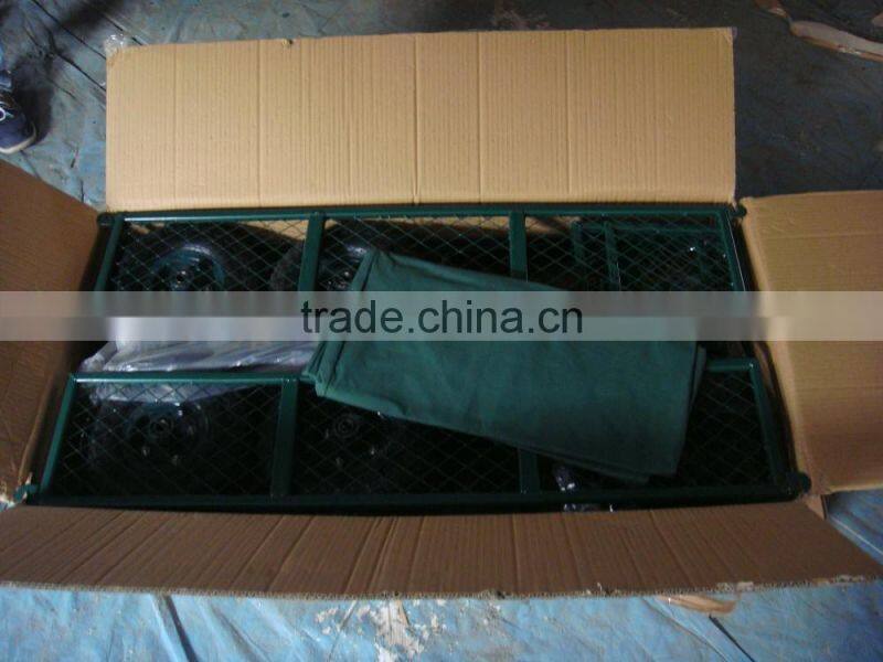 150kg platform hand truck ,plastic warehouse dolly cart