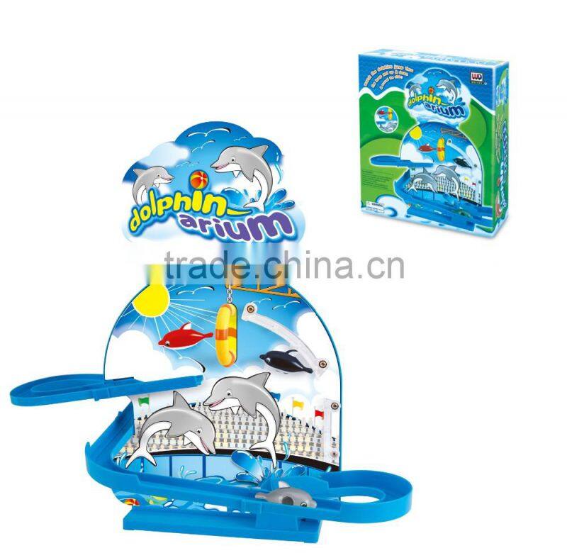 Dolphin-Arium play car racing games rail toy for kids