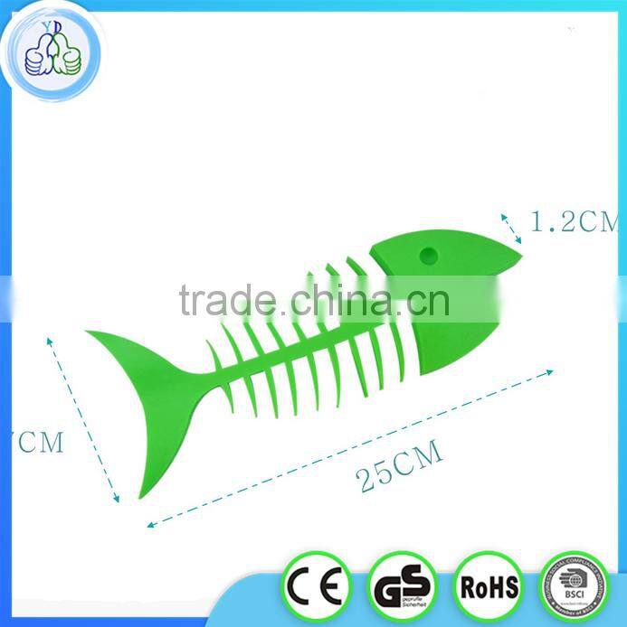 Wholesale fishbone shape plastic soap holder made in China