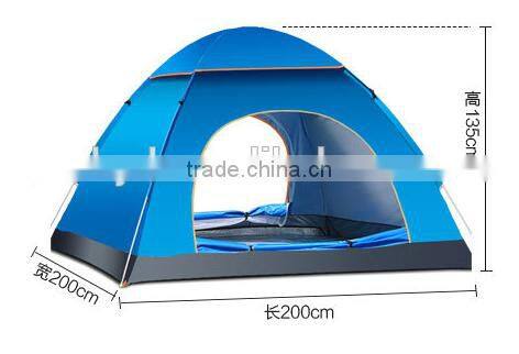 New breadfruit speed automatic open tent outdoor 3-4 person multiplayer automatic tent outdoor camping tent