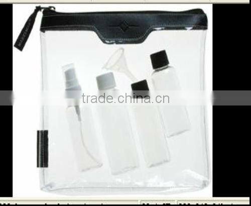 5pcs travel bottles/pet travel bottle set/cosmetic bottle set