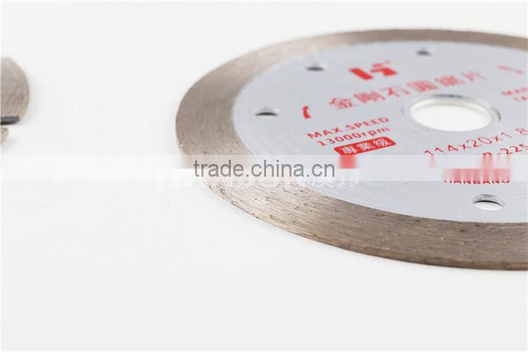 2015 hot sale professinal diamond circular saw blade for marble