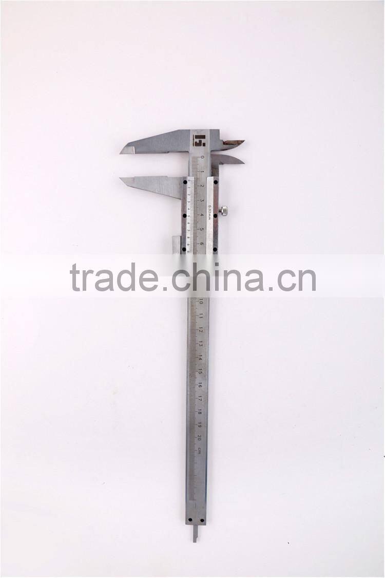 Professional stainless steel vernier caliper for 150mm,200mm and 300mm