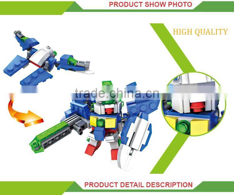 169pcs educational diy set kids building block series robot