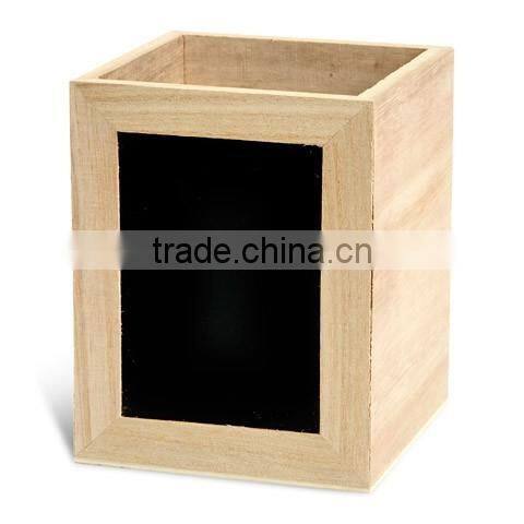 2017 custom fancy wooden pen holder