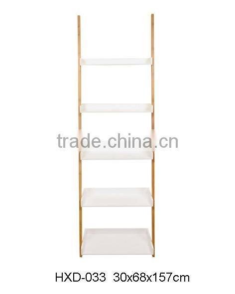 Bamboo Bathroom Shelf 5-Tier Multifunctional Storage Rack Shelving