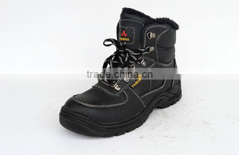 new design black safety shoes