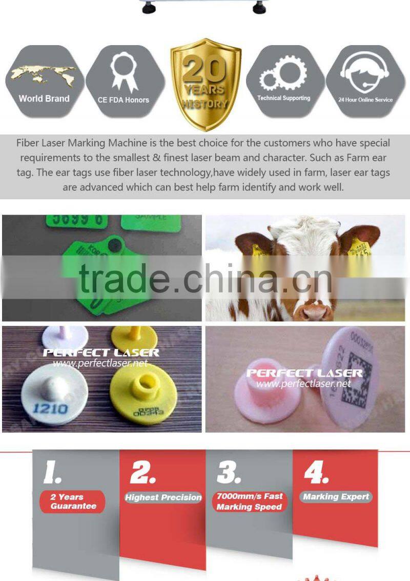 2016 Floor Stand Laser Marking Machine ear tag laser marker