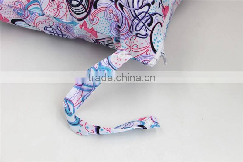 Printed Diaper WetBags, Waterproof & Light in Weight, Diaper Bag with Two Pockets