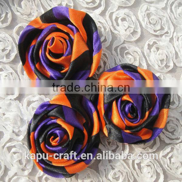 Cute handmade ladybug satin artificial flower