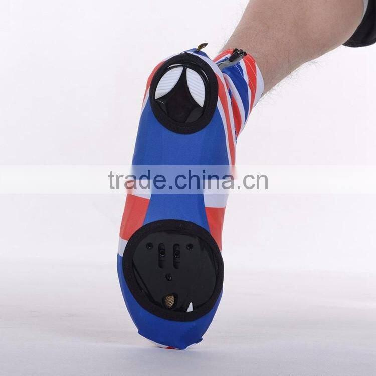 2016 colorful custom cycling shoe cover/sport shoe cover with your own design printed