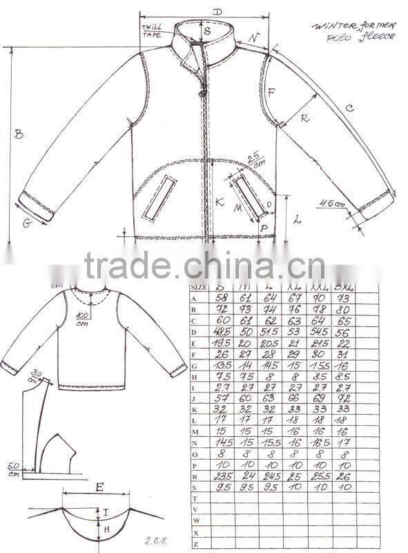 Men polar fleece reversible jacket(JCKT0011)