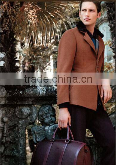 2014 new arriving high quality china factory classical design men coat