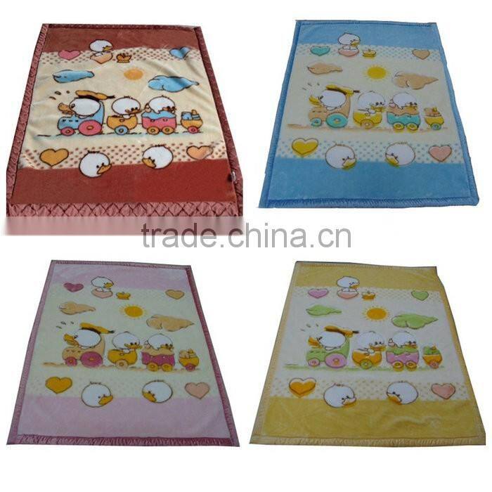 Top Selling Factory Wholesale OEM Baby Soft Raschel Blanket