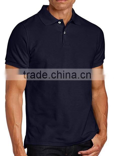Breathable custom with no design polo shirt for men