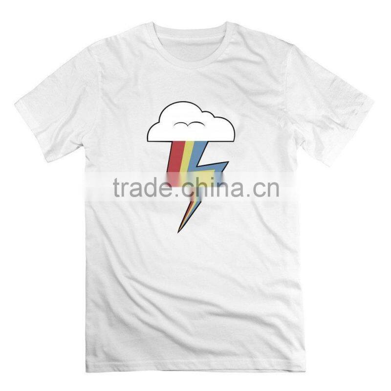 Custom 100% Cotton Simple Rubber Printed T shirts