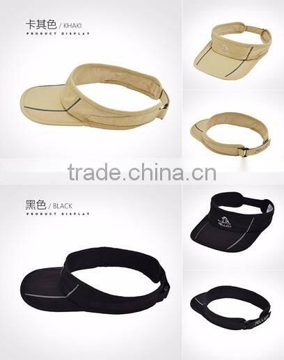 China supplier ladies sun visor hat decorating functional sun cap