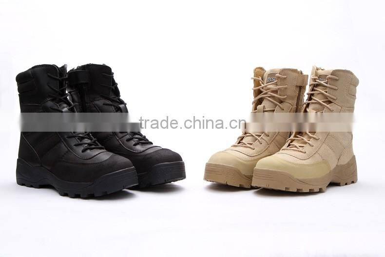 military boot2016 Brand military boots men desert ankle boots genuine leather tactical boots footwear Army outdoor boots