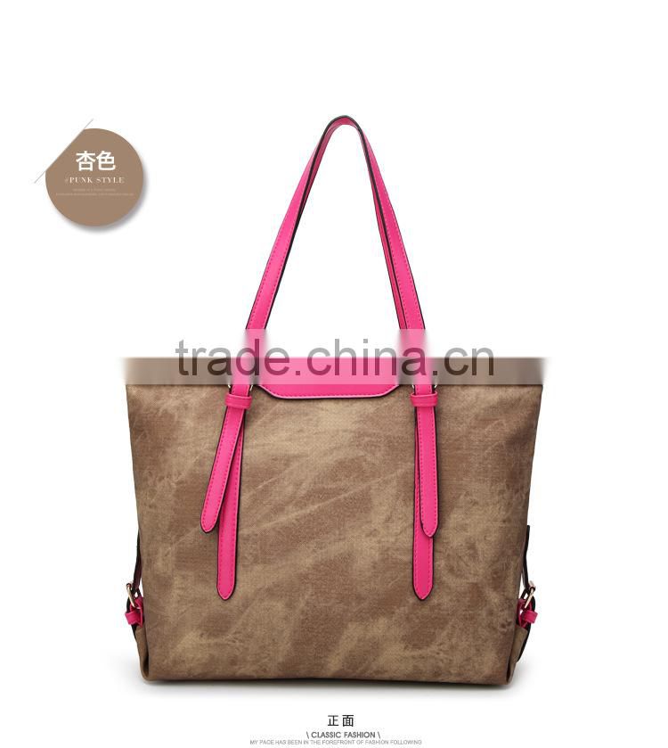Beautiful Korean Ladies PU Hand Bags Fashion OL Casual Women Tote Shoulder Bag
