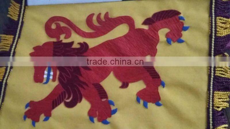 Hand Embroidery Flag Hand Embroidery Flag Badge