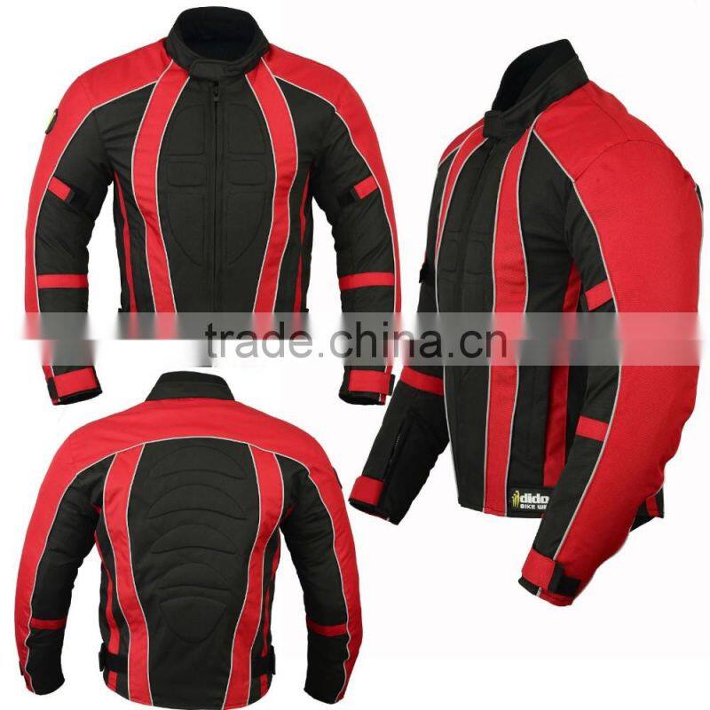 Motorbike cordura Armoured waterproof jackets