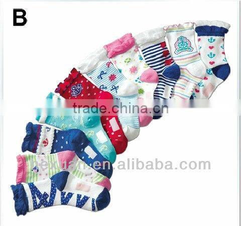 Kid's sock /Baby socks/infants socks/Toddlers socks/Nice patterns socks/Children's socks/cheap baby socks/baby's sock