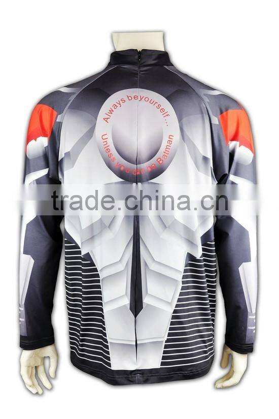 Hot-sale customed design bike jersey long sleeve