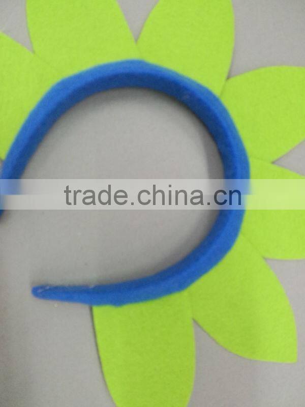 2014 handmade knit crochet flower headband,headband with flower