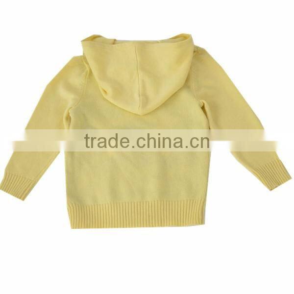 2016 Jacquard Design Boys knit Hoodie Pullover Sweater
