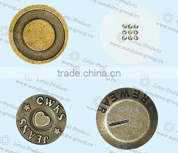 New Design Customized Acceptable Shirt Button Cover Button