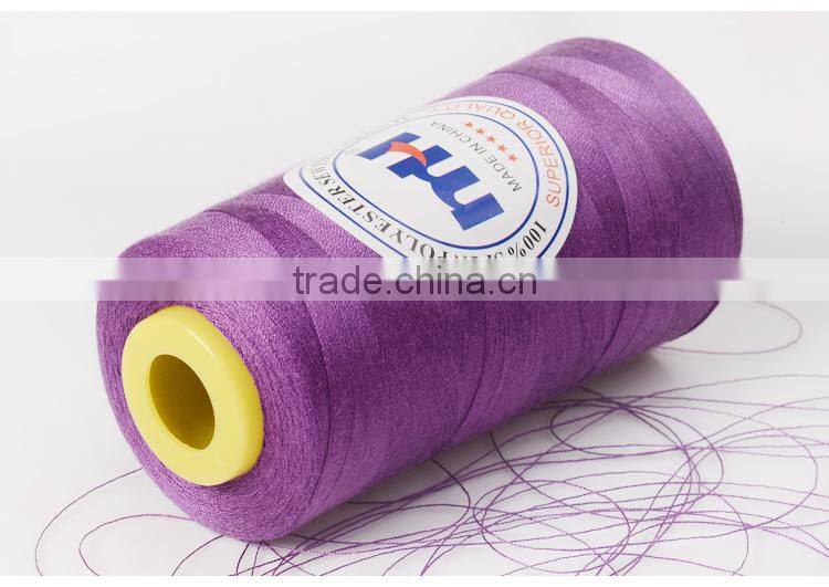 Chinese manufacturers of industrial 100% polyester sewing thread