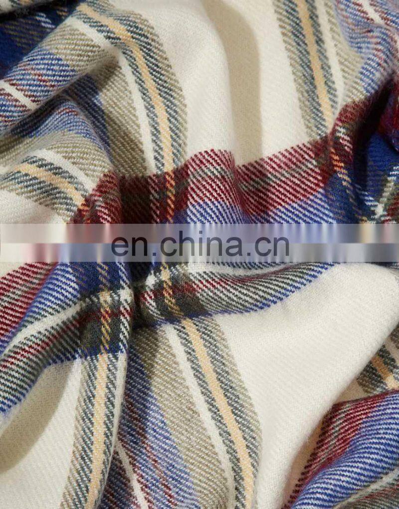 fashional pretty elegant warm soft cozy popular ladies check shawl
