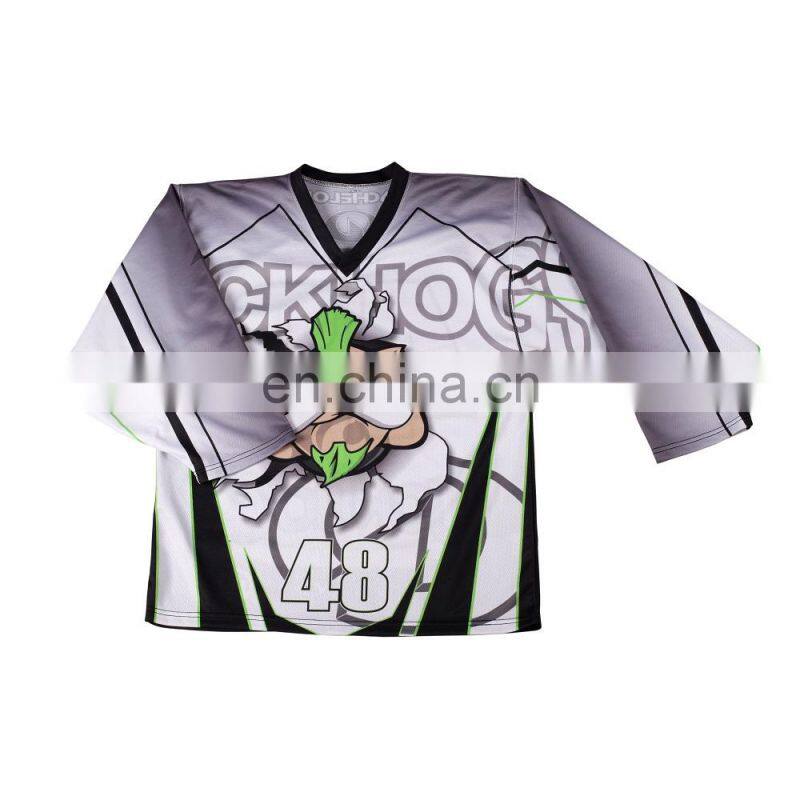 Custom goalie cut hockey jerseys hockey practice jerseys hockey jersey