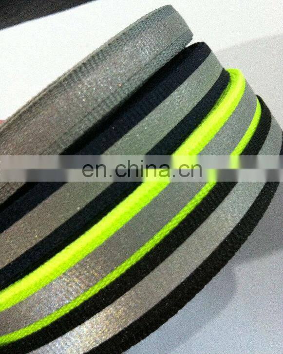 High Reflective Silver Nylon Ribbon For Safety Clothes