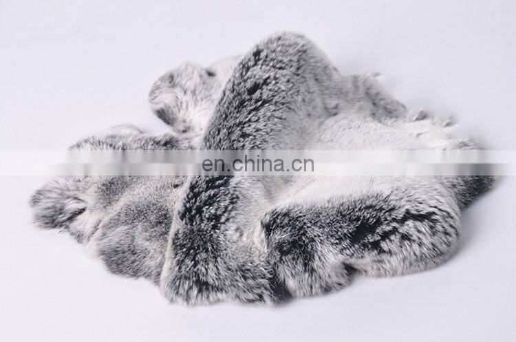 100% Natural Rex Rabbit Fur Skin Dyed Rex Rabbit Fur Pelt From China