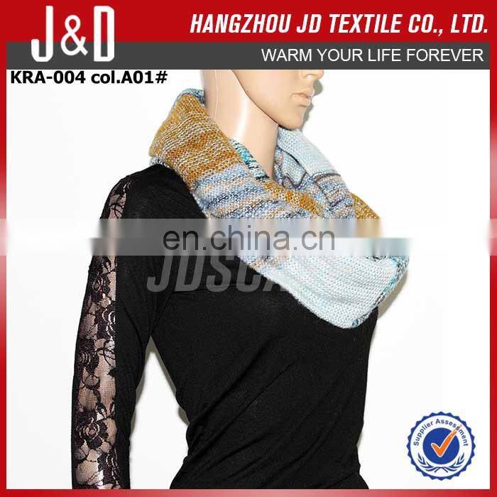 2017 custom knitted infinity scarf wholesale,custom infinity scarf