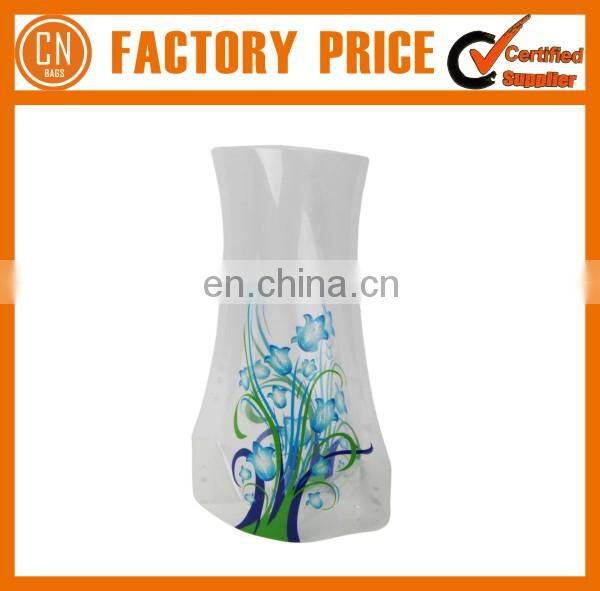 Fashion Foldable PVC Plastic Collapsible Flower Vase