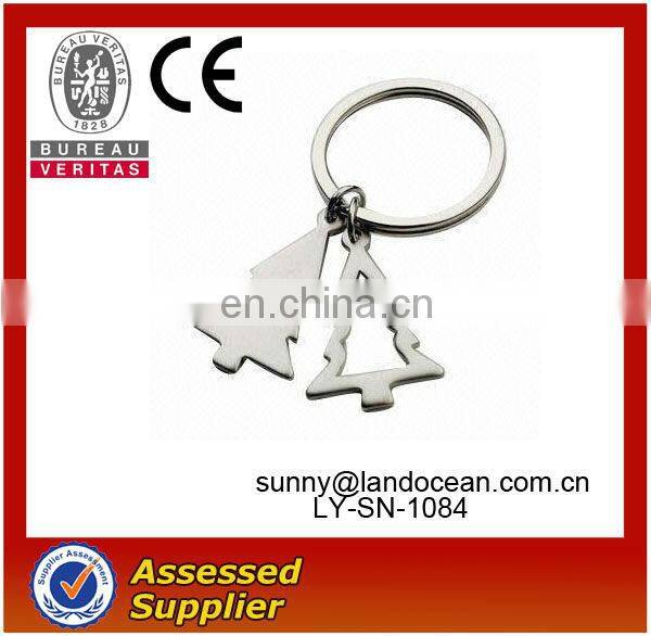 sublimation round shape tin badge keychain
