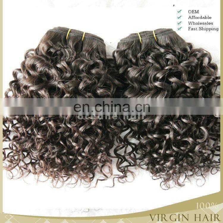 China factory different textures large stock can be dyed most popular beautiful darling hair extension/ remy curly hair weaves