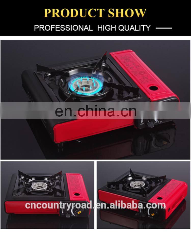 China Mainland Single Burner Portable Gas Stove With Case camping stove gas