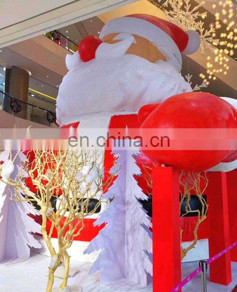 Affordable OEM Jewellery Store Window Display Visual Props 3D Printing Silver Balloons for Christmas Sale Promotions